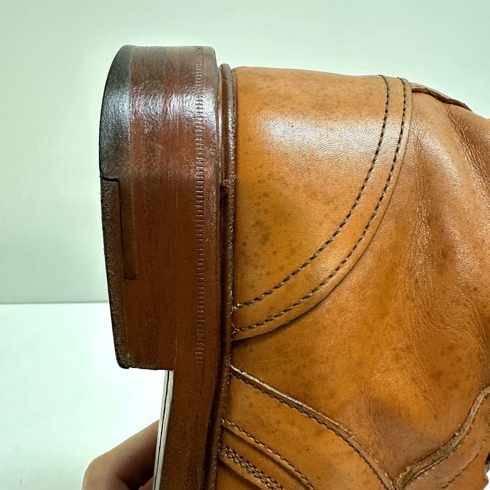 VGUC Tricker's Women;s Brown Cap Toe Boots RARE Made in England UK 5 / US 6 - Picture 13 of 13